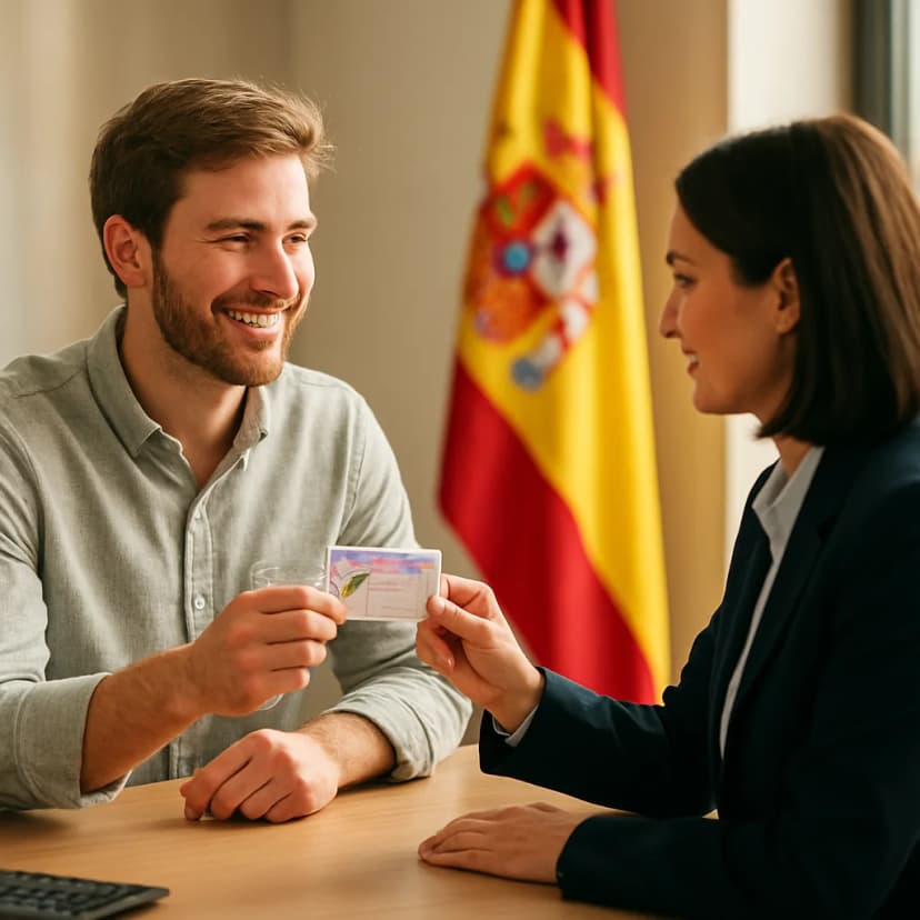 Receiving TIE card for Málaga digital nomad visa via UGE route