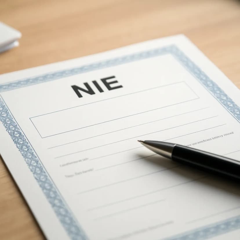 Certificado NIE España