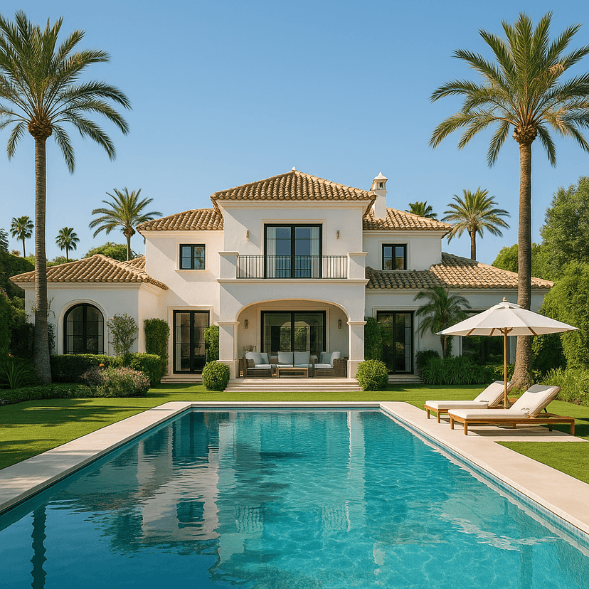 luxury villa marbella golden visa investment
